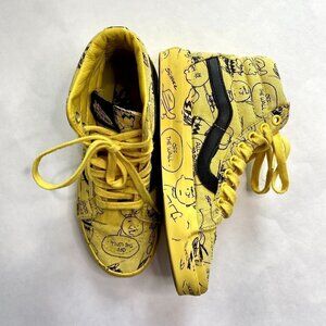 Vans x Peanuts Sk8-Hi Charlie Brown Maize 4